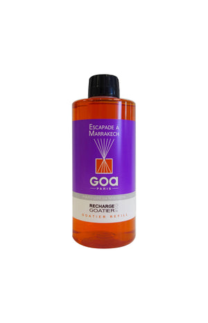 Recharge pour bouquet parfumé Goatier - Escapade à Marrakech - 500 ml