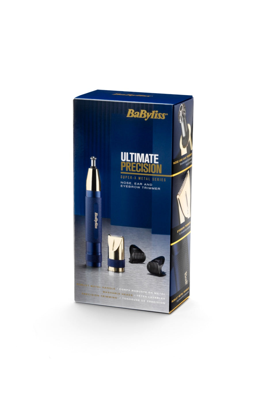 Tondeuse nez, oreilles et sourcils - SuperX Metal
