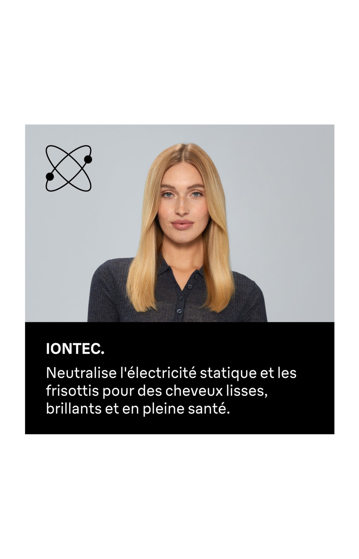Sèche-cheveux - 2200 W - Noir