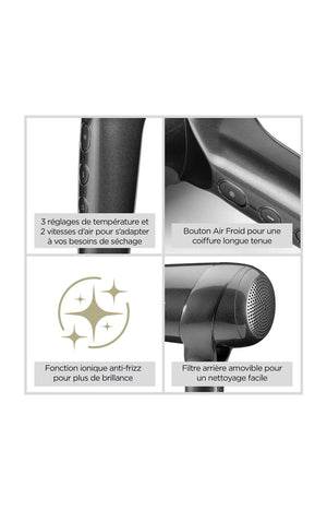 Sèche-cheveux - Titanium Shine 1600