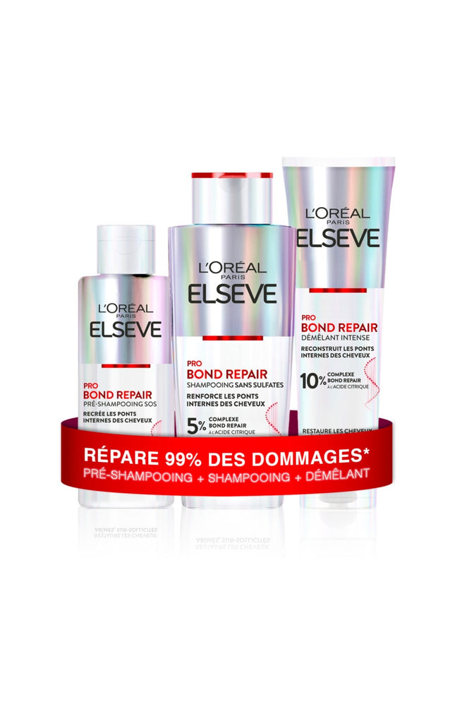 Elsève Total Repair 5 – La routine réparatrice complète pour cheveux très abîmés revitalisés