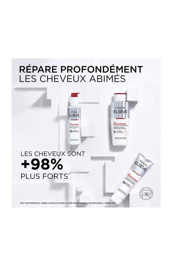 Elsève Total Repair 5 – La routine réparatrice complète pour cheveux très abîmés revitalisés