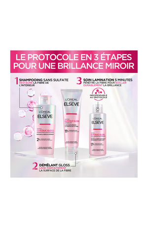 Elsève Routine Glossy Glossy – Le coffret star pour une brillance miroir absolue