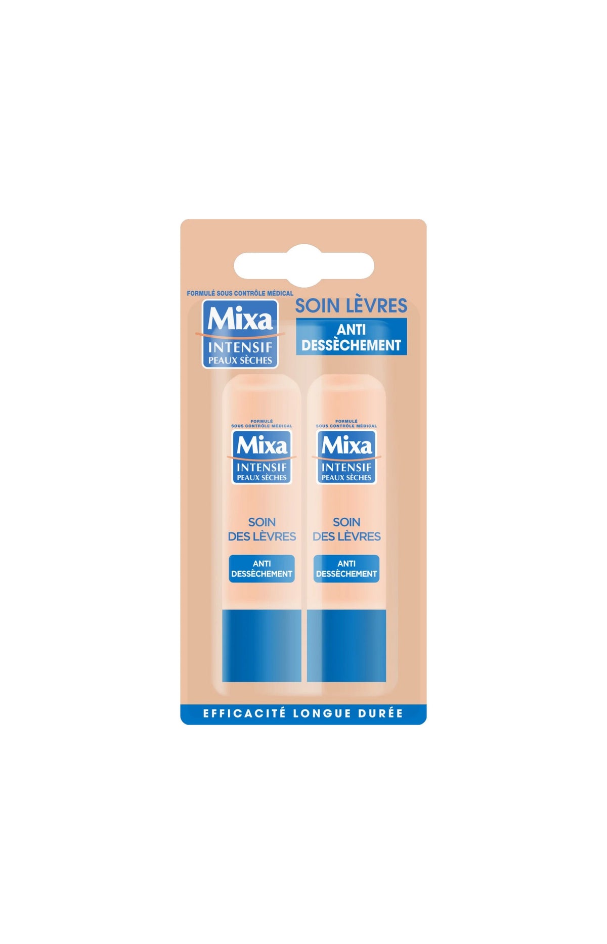 2 sticks à lèvres - Beurre de karité & vitamine E - 2 unités
