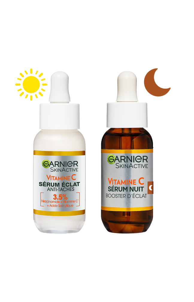 2 sérums - Jour & nuit - Anti taches & booster éclat - 30 ml