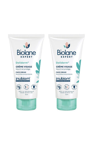 Crèmes hydratantes - Deliderm - Peaux sensibles - 2 x 50 ml