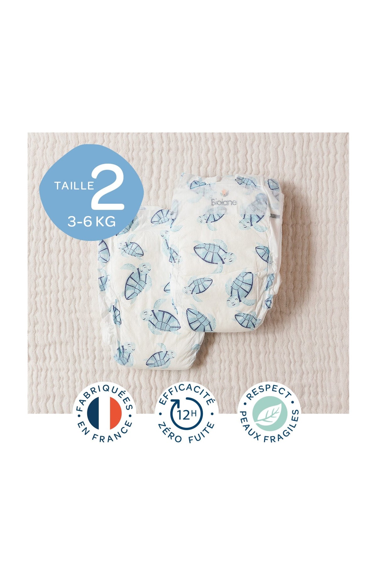 Couches - Bébé - 6 x 27 unités