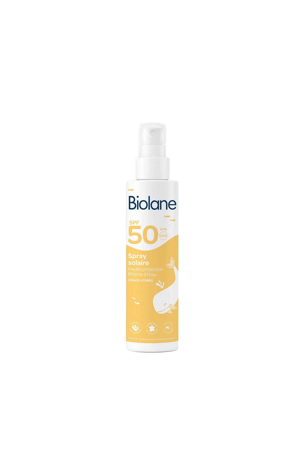 Spray solaire SPF 50 - Visage & corps - Enfant