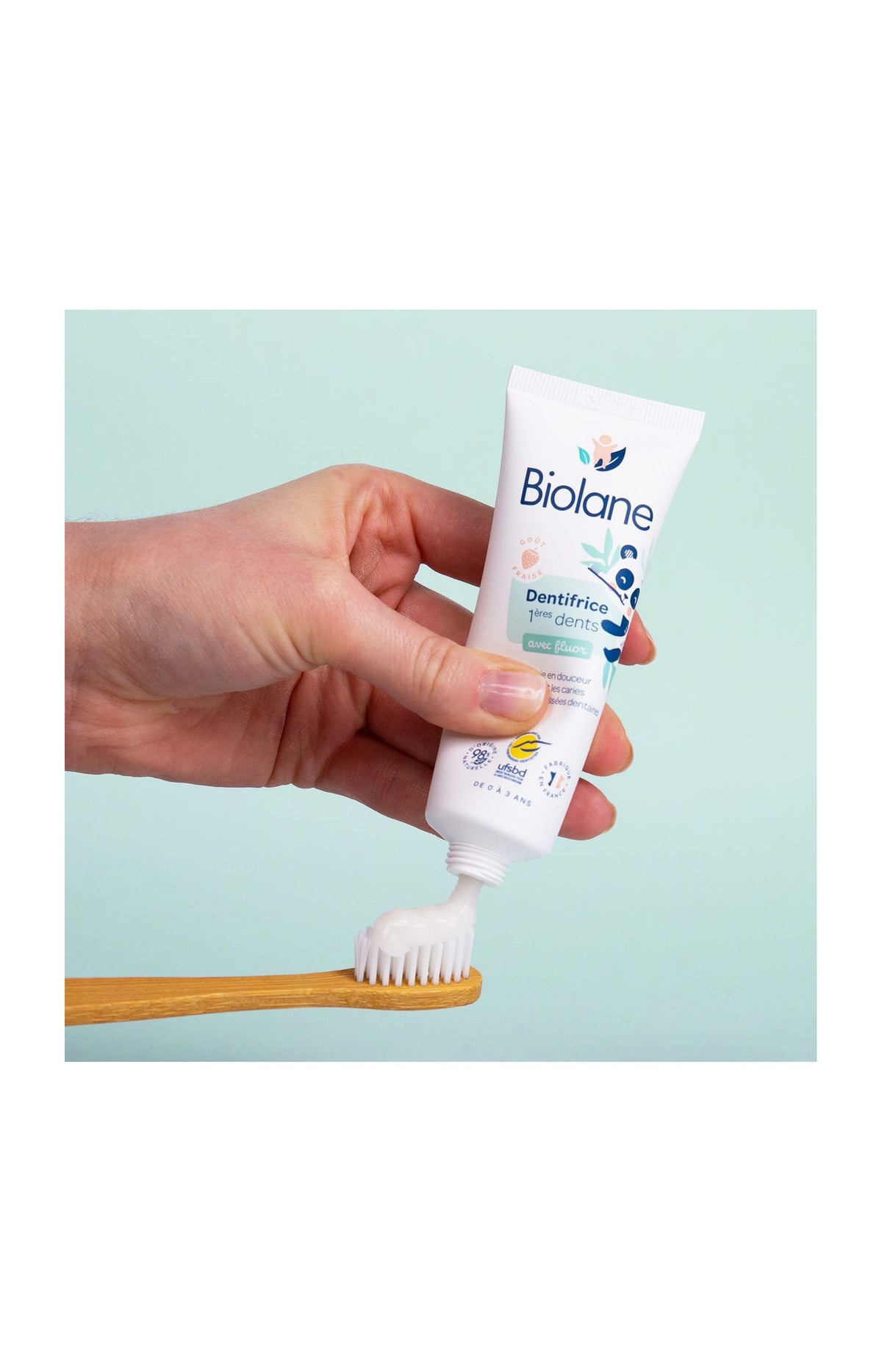 Dentifrice premières dents - Fluor & fraise - Bébé & enfant