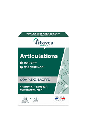 Cure articulations - Glucosamine, MSM, bambou & vitamine C - 45 jours