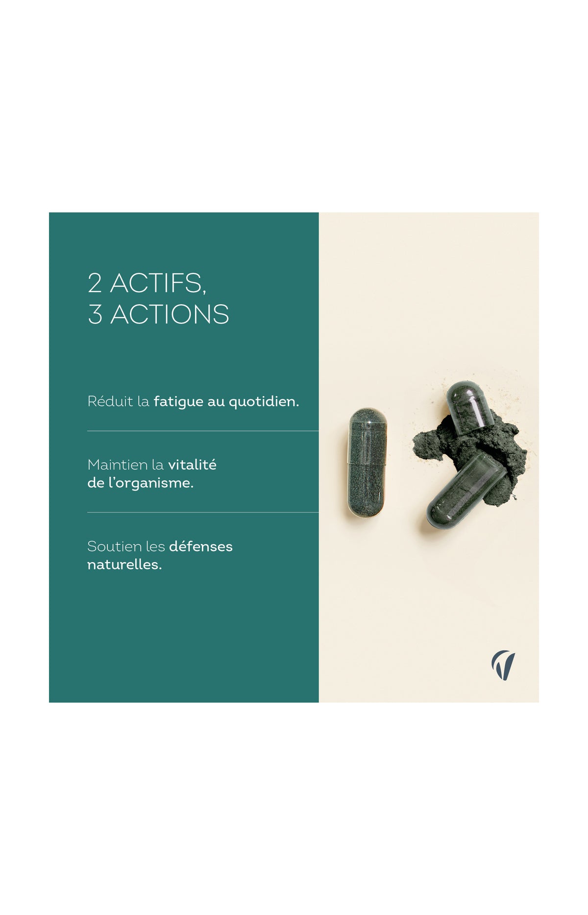 Cure vitalité, énergie & défenses immunitaire - Spiruline vitamine C - 45 jours