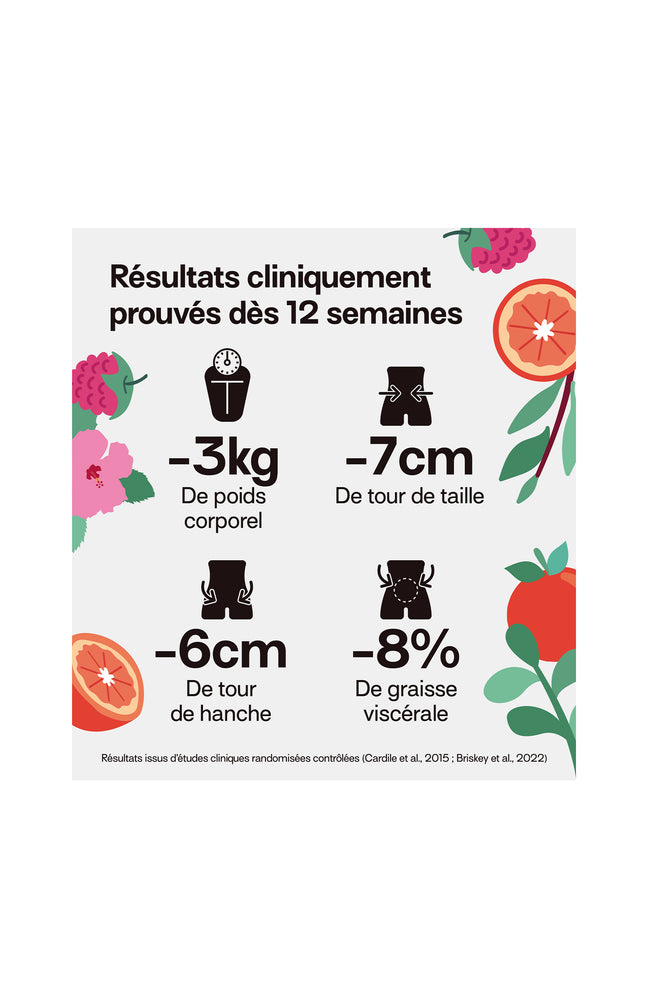 Cure minceur utra slim morosil - Framboise & Hibiscus - Sans sucres - 1 mois