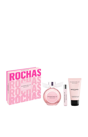 Coffret Mademoiselle Rochas Eau de parfum - Floral fruité - 3 produits