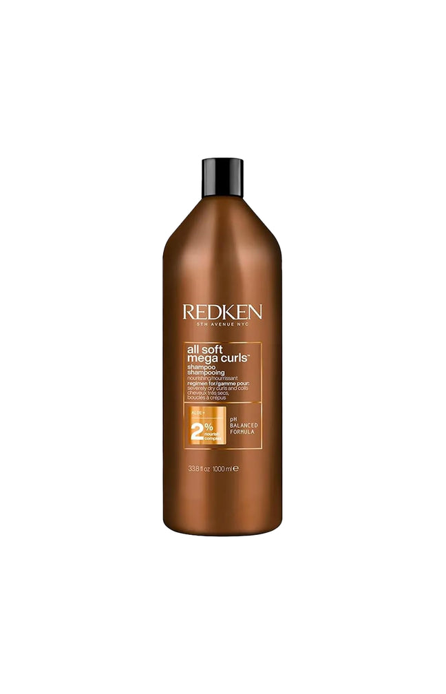 Shampoing hydratant - All Soft Mega Curls - Aloe vera - Cheveux bouclés & ondulés