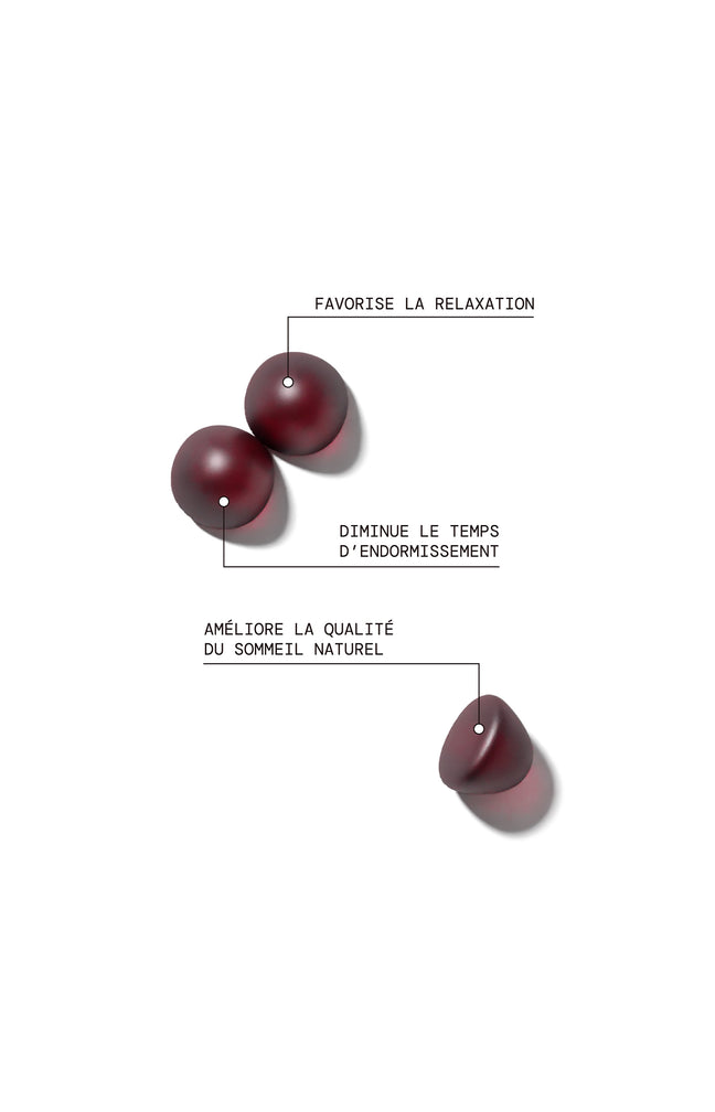 Cure gummies sommeil - Mûre & myrtille - Sans sucres - 3 mois