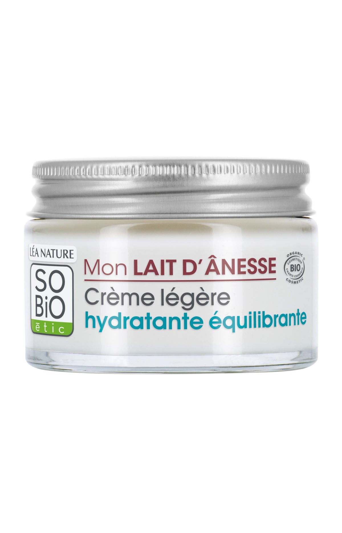 Crème légère hydratante équilibrante - Mon Lait d'Ânesse - 50 ml