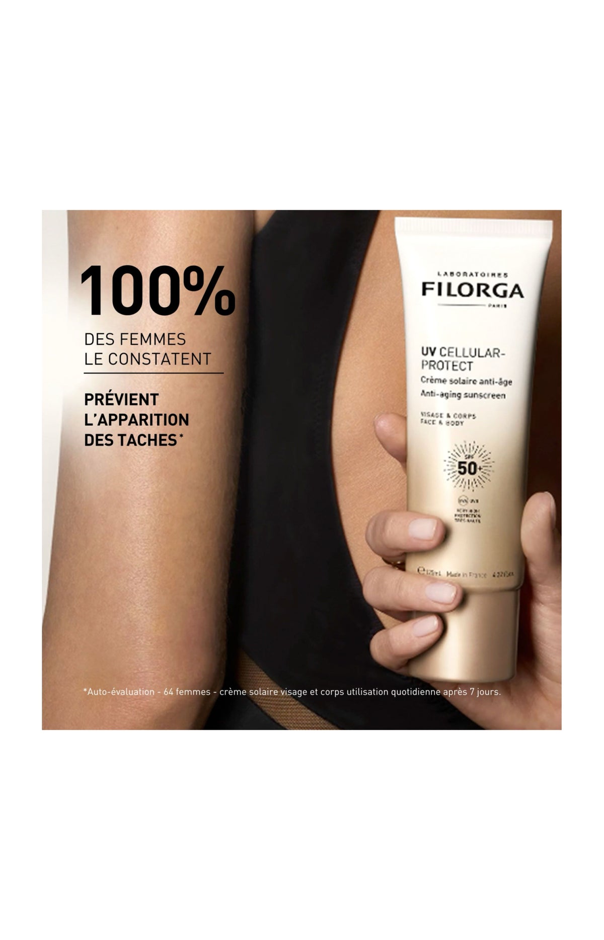 Crème solaire SPF50+ - UV Cellular Protect - Corps - 125 ml