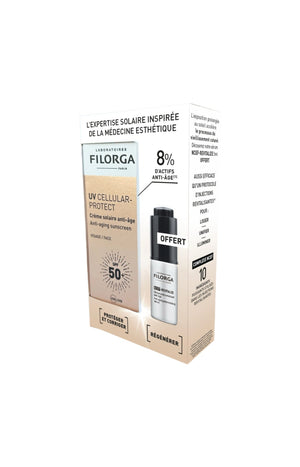 Crème solaire SPF50+ & sérum polyrevitalisant - UV Cellular Protect - 40 ml