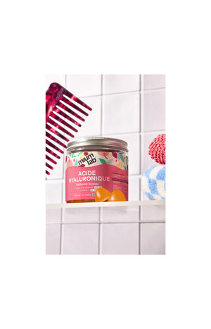 Cure gummies acide hyaluronique - Pêche - Sans sucres - 3 mois