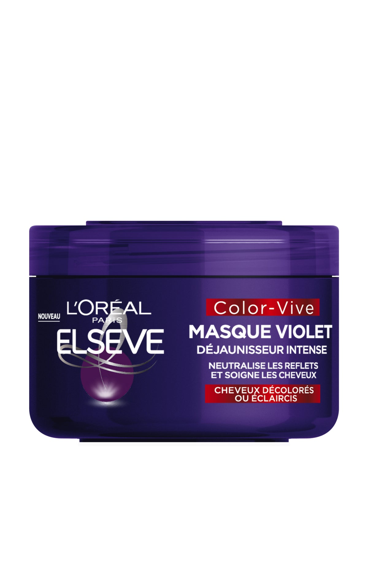 2 masques violet - Color Vive - Déjaunisseur Intense - 250 ml
