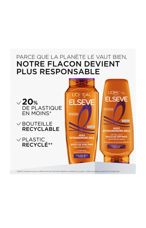2 après shampoings Huile Extraordinaire Amla - 200 ml