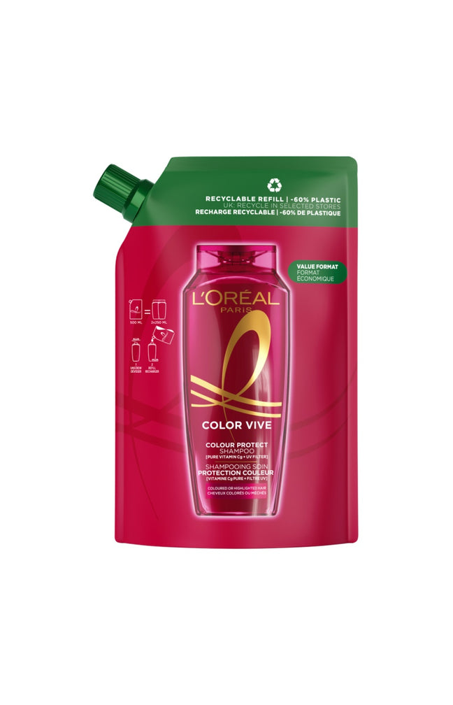 2 shampoings Écopack - Color Vive - 500 ml