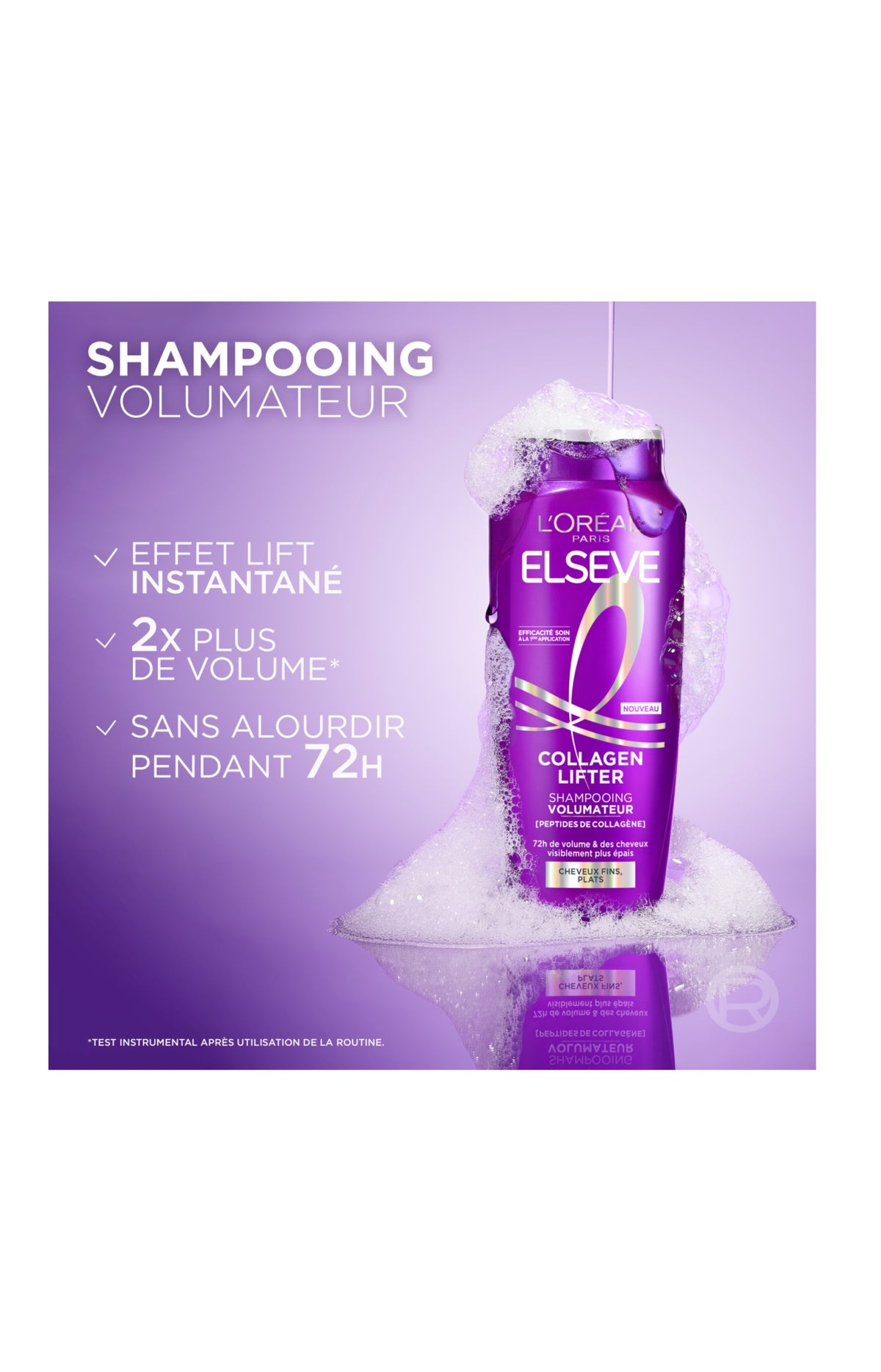 2 shampoings repulpants - Collagen Lifter - 250 ml