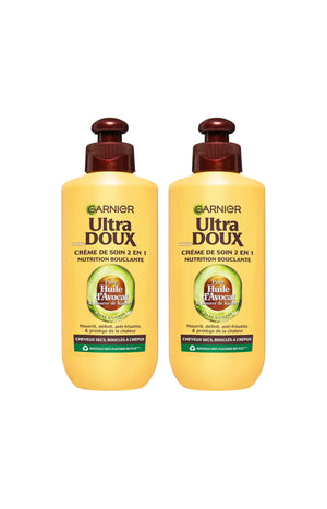 2 crèmes de soin nourrissantes -  Avocat & Beurre de Karité - 200 ml
