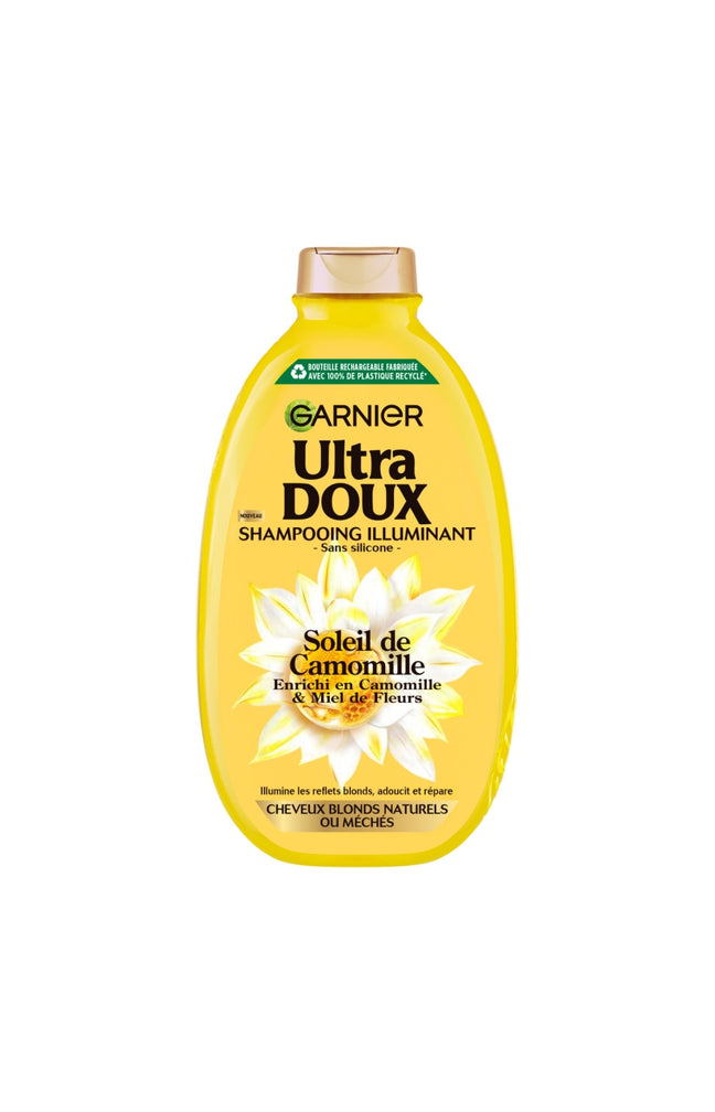 2 shampoings illuminants - Camomille & Miel de fleurs - 600 ml