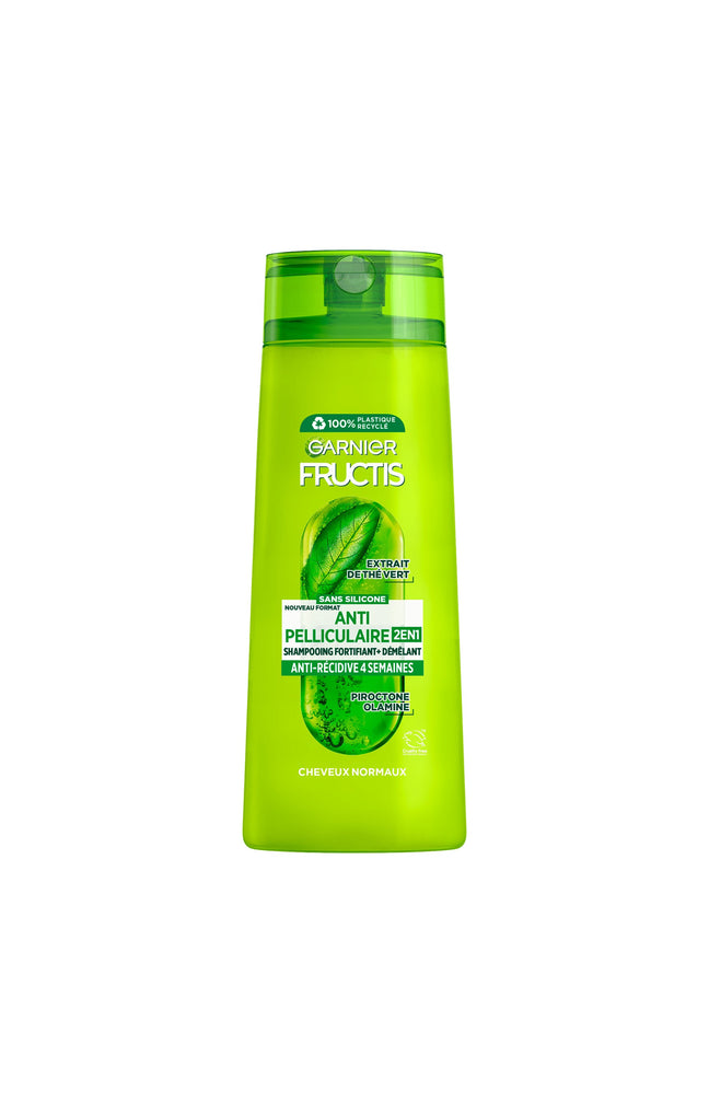 2 shampoings fortifiants sans silicone - Antipelliculaire - 300 ml