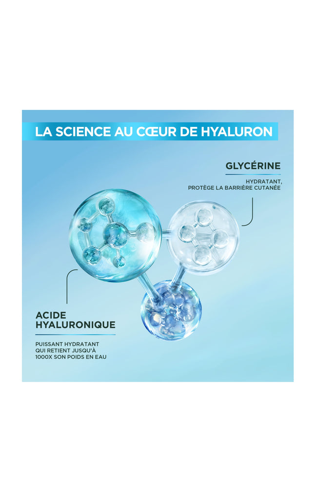Fluide hydratant invisible SPF50+ - Acide hyaluronique - 40 ml