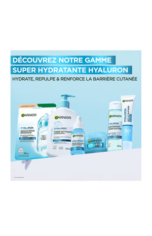 Fluide hydratant invisible SPF50+ - Acide hyaluronique - 40 ml