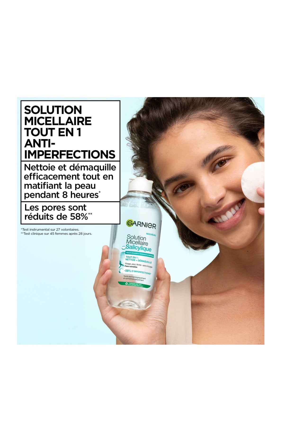 Eau micellaire - Acide salicylique - 400 ml