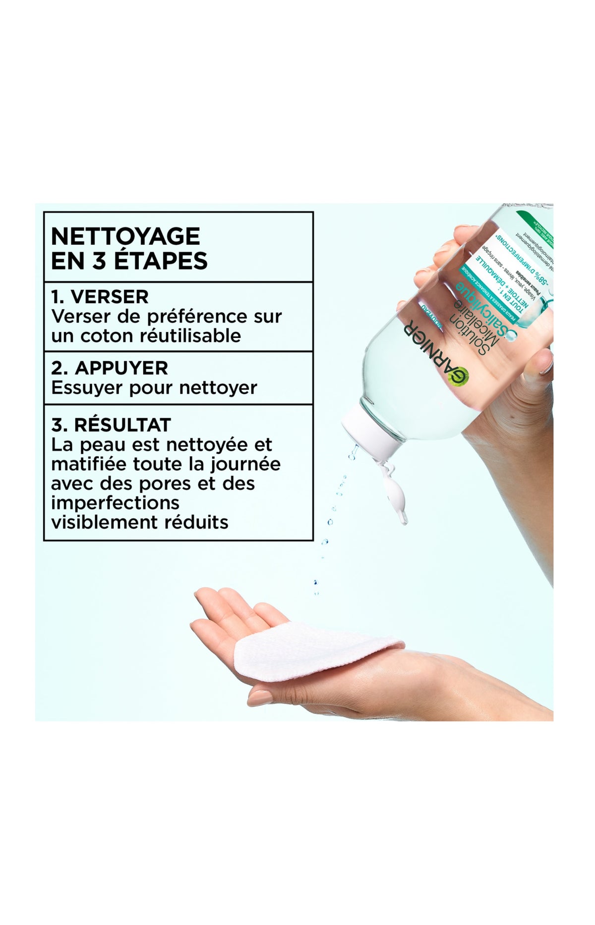 Eau micellaire - Acide salicylique - 400 ml