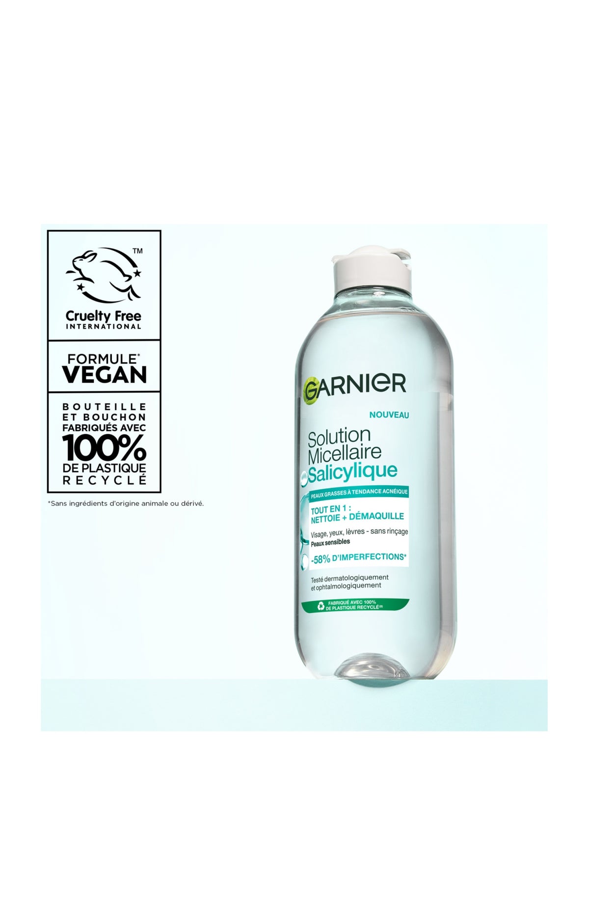 Eau micellaire - Acide salicylique - 400 ml