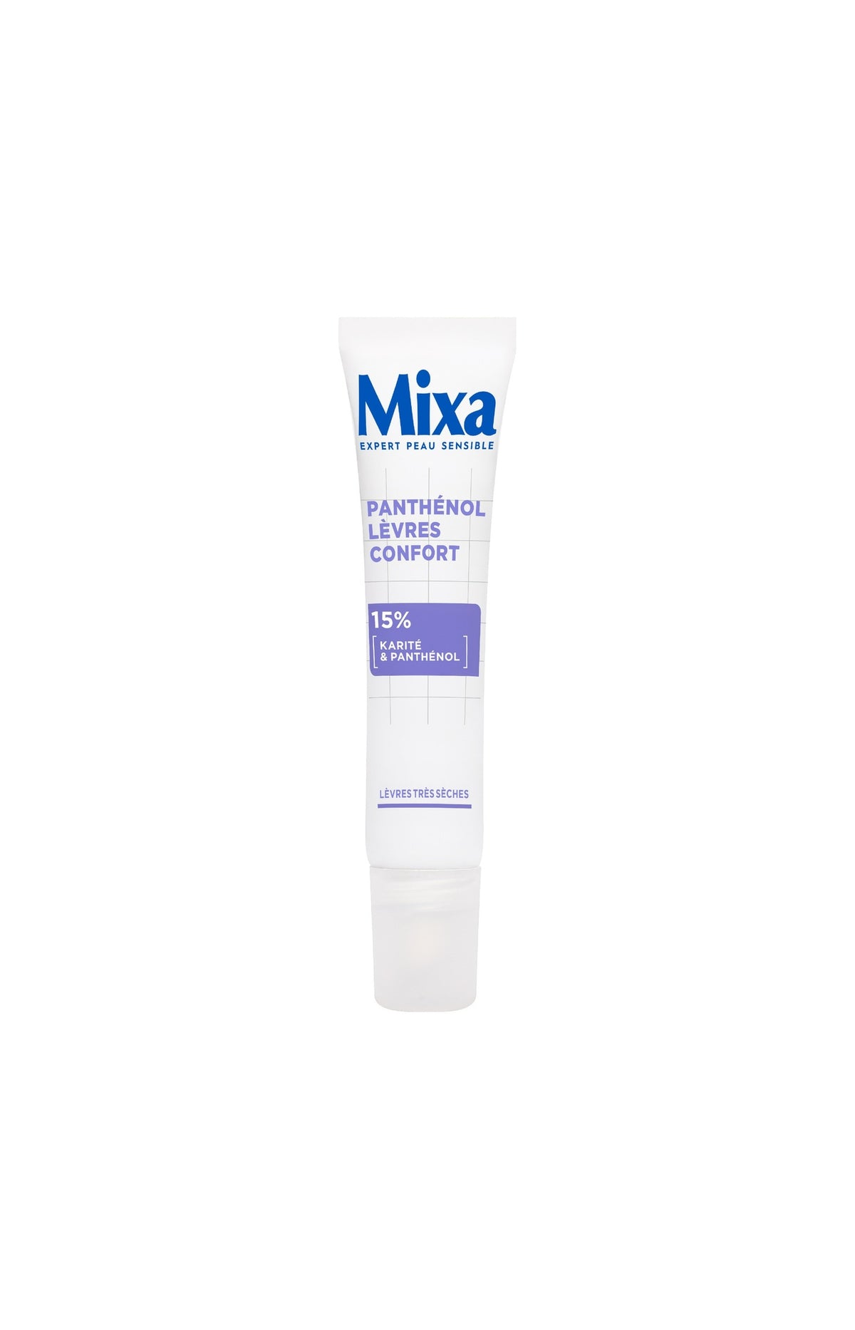 Baume hydratant lèvres - Panthénol & beurre de karité - 10 ml
