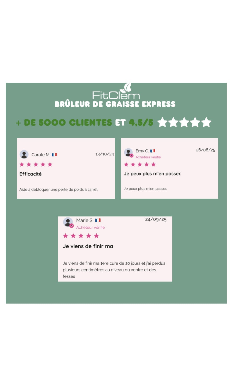 Sirop brûleur de graisse express - Guarana & thé vert - 20 jours
