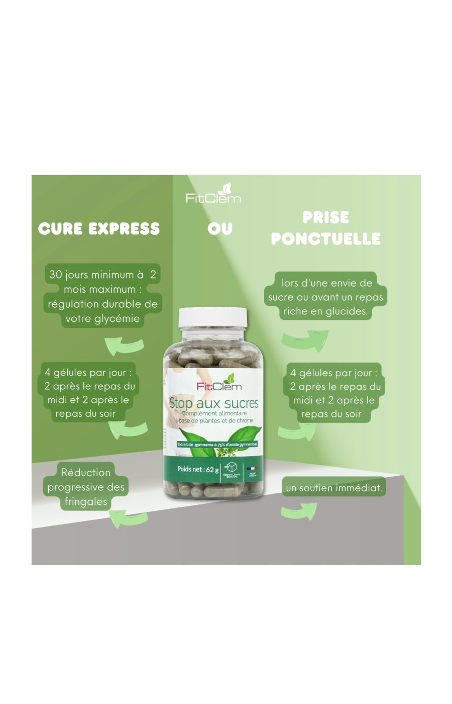 Cure stop aux sucres - Chrome - 3 mois