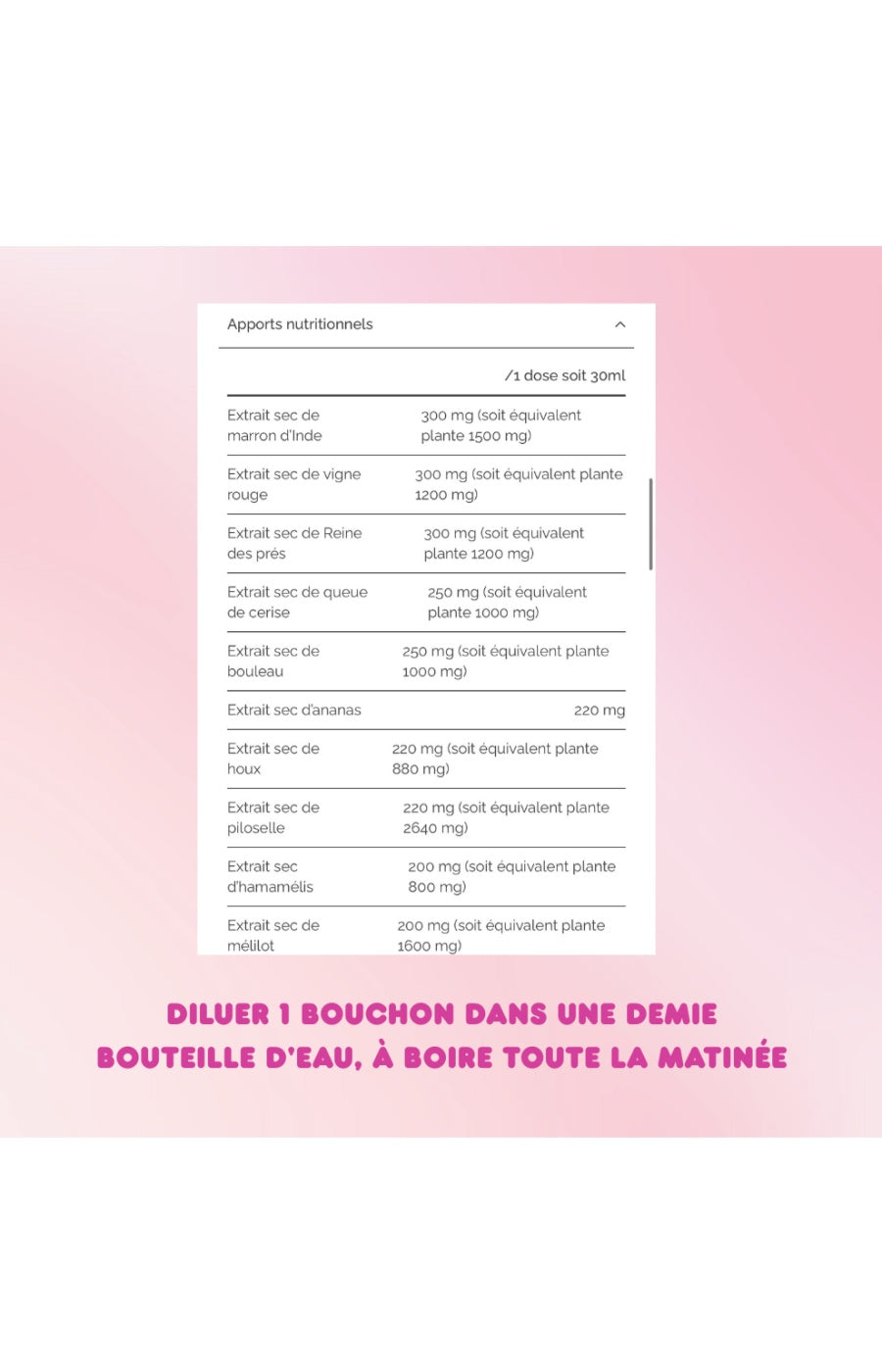 Sirop circulation boost - Vigne rouge - 15 jours