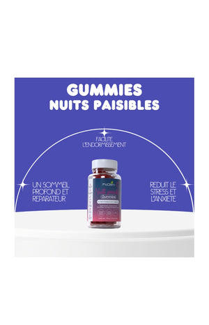 Gummies sommeil - Passiflore & camomille - 3 mois