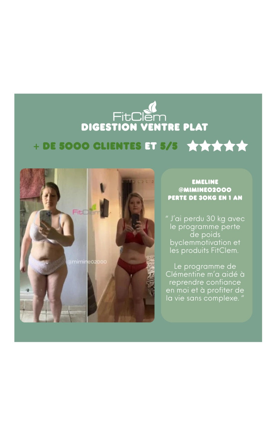 Cure digestion & ventre plat - Probiotiques - 15 jours