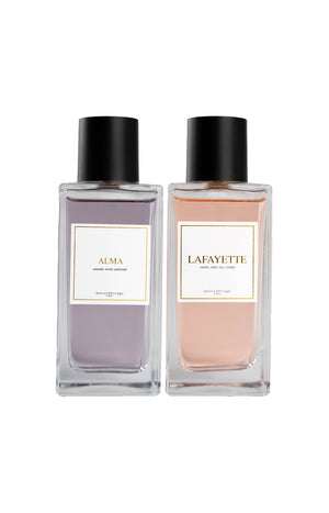Coffret Alma & Lafayette Eaux de parfum - Floral - 2 x 100 ml
