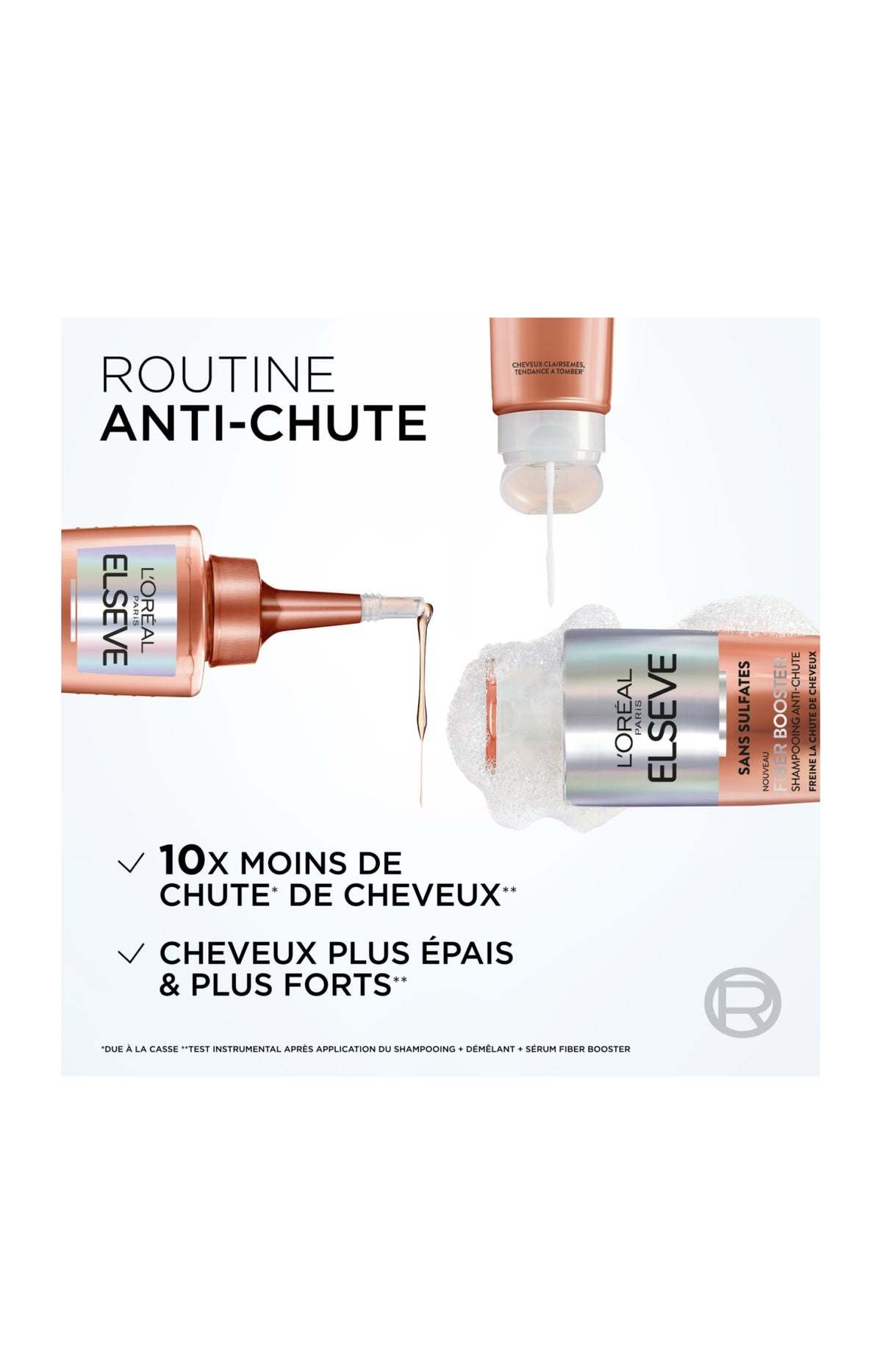 Elsève Routine Complète Anti-Chute – Le programme expert pour une chevelure plus dense et renforcée