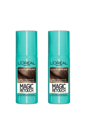 2 sprays coloration racines - Magic Retouch - Châtain glacé
