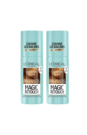 2 sprays coloration racines - Magic Retouch - Châtain