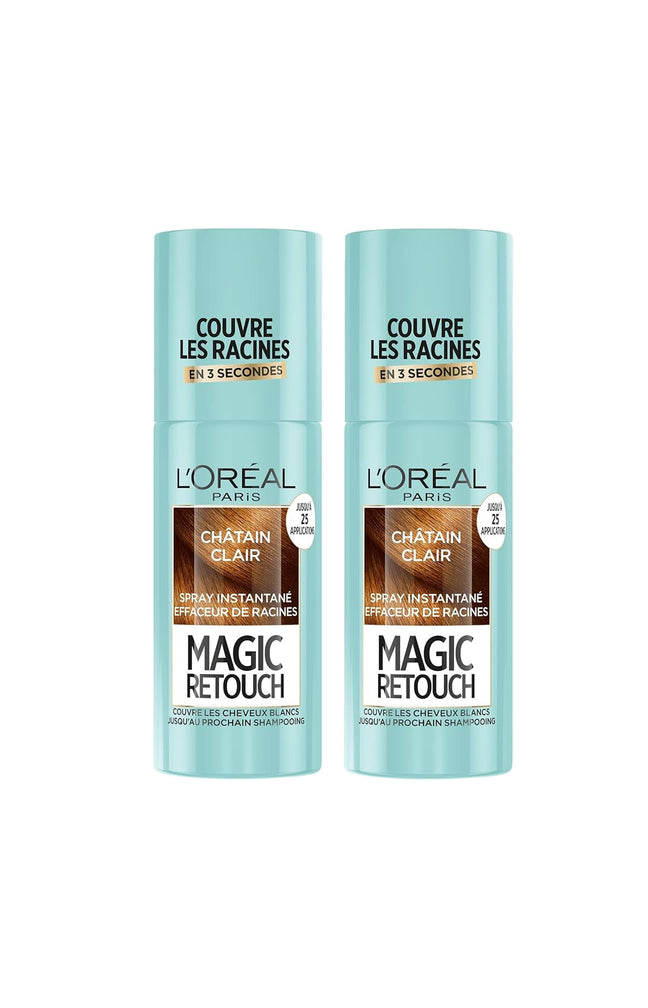 2 sprays coloration racines - Magic Retouch - Châtain