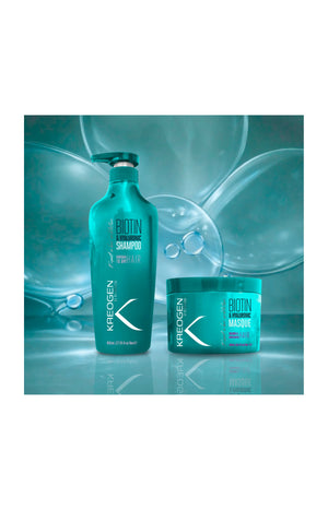 Shampoing & masque revitalisants - Biotine - Cheveux colorés