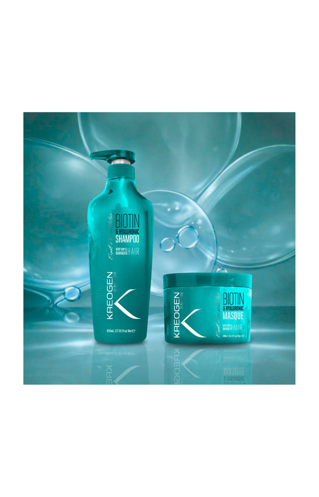 Shampoing & masque réparateurs - Biotine - Cheveux secs très et abîmés