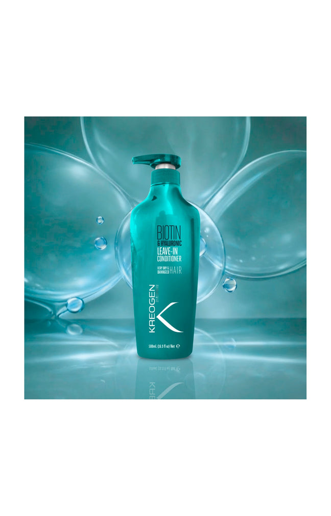 Soin sans rinçage - Biotine - Cheveux secs & abîmés - 500 ml