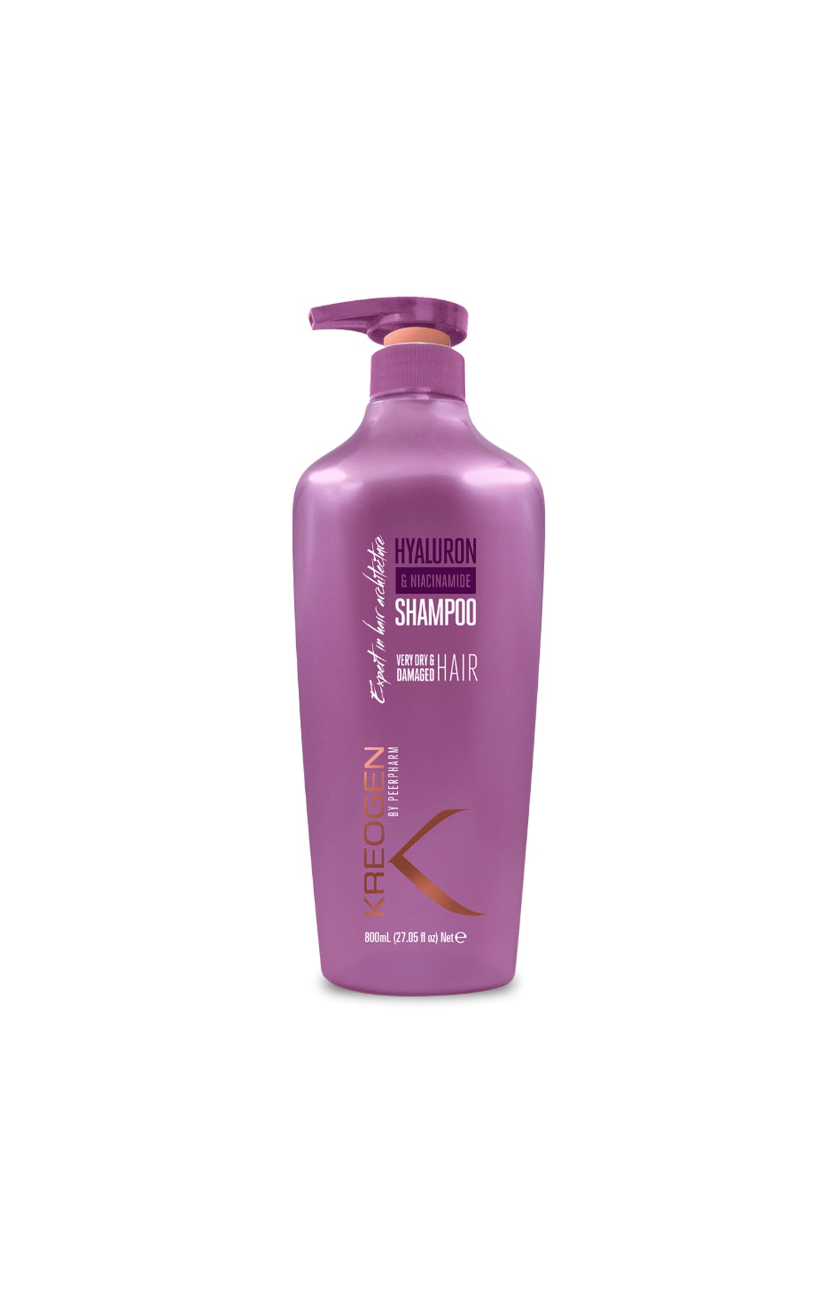 Shampoing - Acide hyaluronique & Niacinamide B3 - Cheveux très secs et abîmés